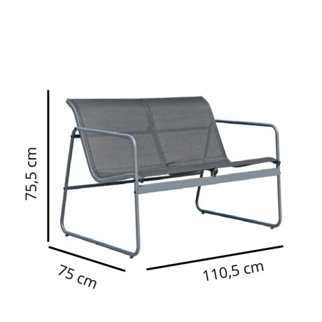 SET DE JARDIN 4 PIEZAS HIERRO - NEGRO Set De Jardín 4 Piezas Hierro Negro