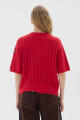 Knit T-shirt Jody Rojo