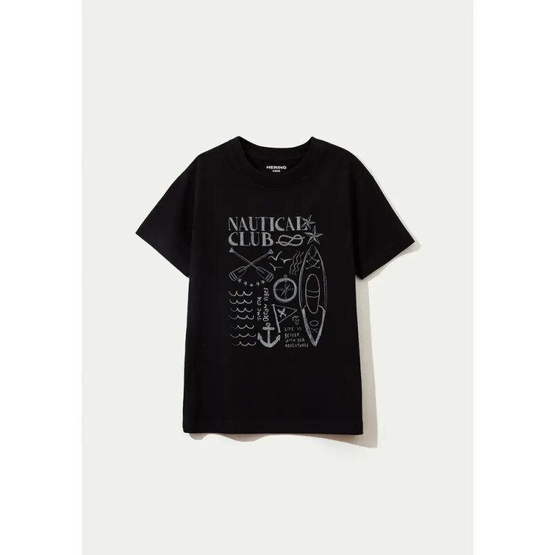 CAMISETA MM MASC PRETO