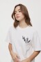 REMERA HUMAN Blanco