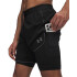 UA Velociti Pro 2-in-1 Short-GRY BLK-008