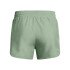 UA Fly By 3'' Shorts-GRN GRN-348