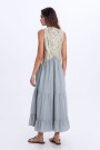 VESTIDO NEW TRIANGLE Beige