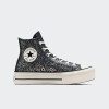 Championes Converse Lift Hi Glitter Azul