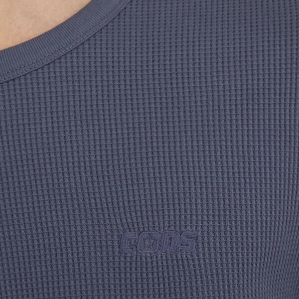 MANGA LARGA CONS WAFFLE CREW NECK - CONVERSE GRIS