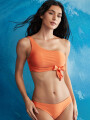 TOP BANDEAU OLIVIA NARANJA
