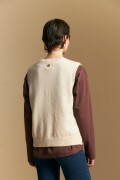 CHALECO FEIRA Beige Melange