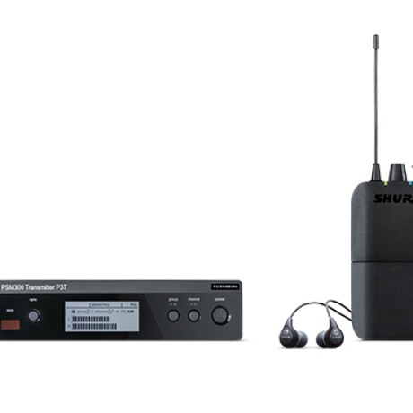 MONITOR IN EAR SHURE P3TR112GRK12 P3T+P3R+SE112 MONITOR IN EAR SHURE P3TR112GRK12 P3T+P3R+SE112