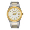 Reloj Seiko SUR558P1 para hombre con correa de acero Dorado