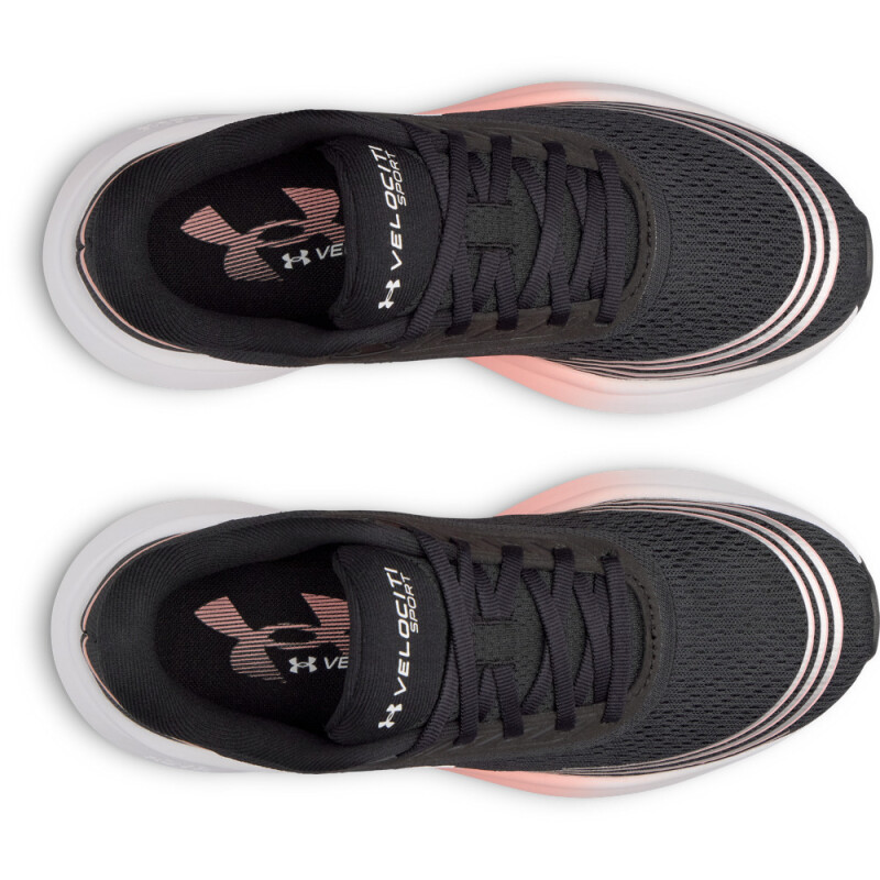 UA W Velociti Sport-WHT BLK-001