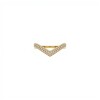 Anillo V-Oro bajo-Piedras zirconias-AN8556 conpiedra