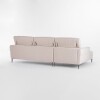 Sofá con chaise MOOVE BEIGE - IZQUIERDO