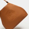 Bolso Eterial en cuero graneado Marron