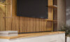 Rack de TV SUD 2.2 - Linea Manhattan Off White / Cinamomo