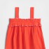 V-SL WOVEN TOP POSTER RED