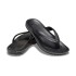 Sandalias Crocband Flip Unisex Black/slate Grey