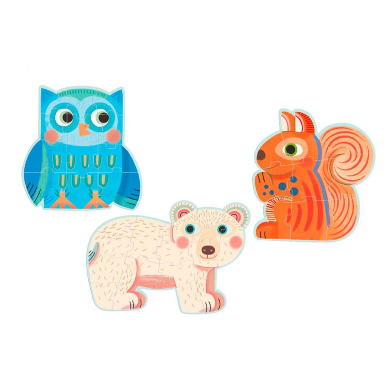 Puzzle Animales del bosque Djeco Puzzle Animales del bosque Djeco