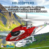 Helicóptero a control remoto Rojo