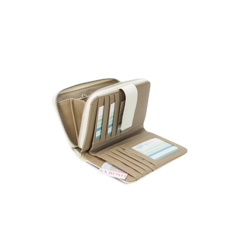 Billetera de Dama Tejida con Cierre Maiz