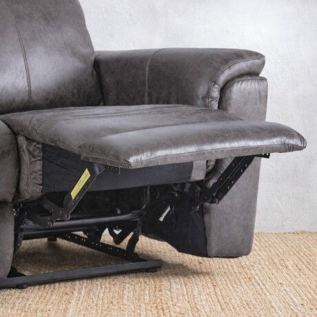 Sillón Reclinable Thomas 2 Cuerpos Gris