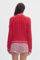 Cardigan Darby Red