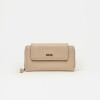 Billetera Hadley en efecto cuero Natural