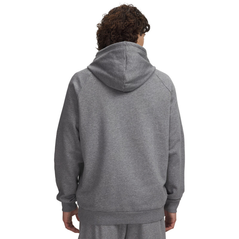 UA Rival Fleece Logo HD-GRY GRY-025