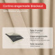 Cortina 100% Blackout 1 paño 135 x 220 BEIGE