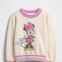 DIS COTTON CREW SWEATER IVORY FROST
