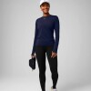 Polo Manga Larga Feather Tech+ Long-Sleeve Top Mujer Deep Navy