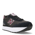 Championes de Mujer New Balance Life Style Mode Negro - Bordó