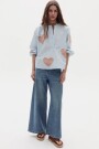 PANTALÓN LIDO EN DENIM Azul