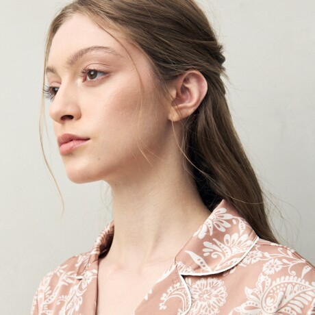 CAMISA GINGER PRINTED Tostado