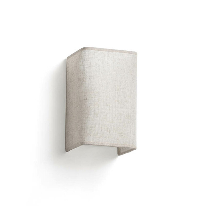LUMINARIA DE PARED RECTANGULAR SMALL SOTO Lámpara de Pared Rectangular Small Soto Lino