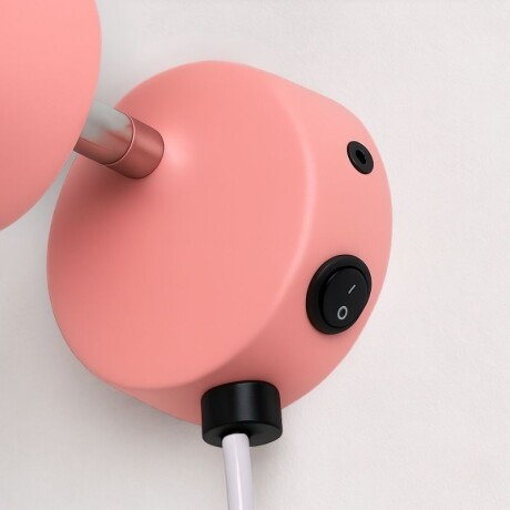 ARTEFACTO BOLD DE ADOSAR ORIENTABLE Luminaria de Pared Bold Rosa
