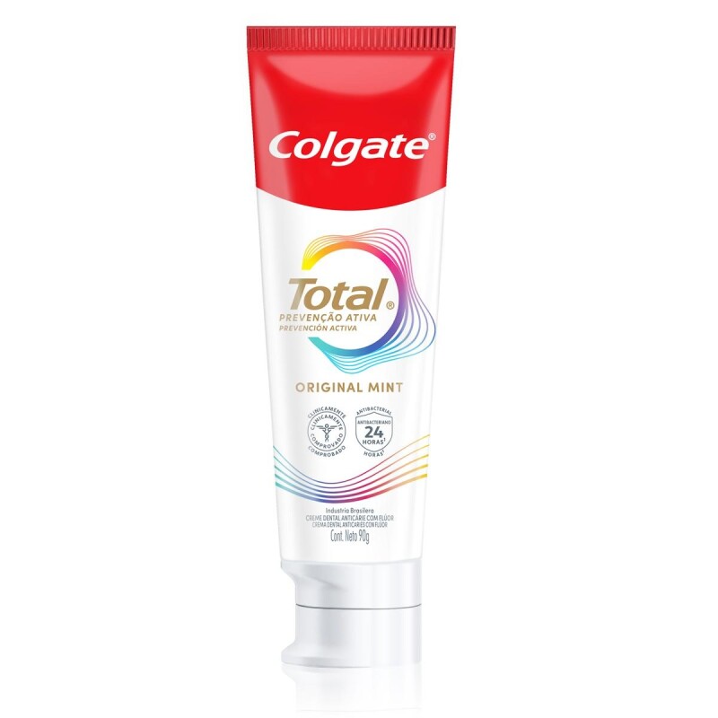 Pasta De Dientes Colgate Total Original Mint 90 Grs. Pasta De Dientes Colgate Total Original Mint 90 Grs.