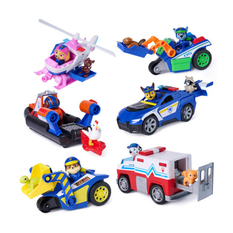 Set Vehículo con Perro y Animal Paw Patrol Diseños Surtidos U