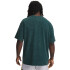 UA M HW OS LOGO WASH SS-GRN GRN-919