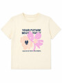 REMERA JENA BLOOM CRUDO