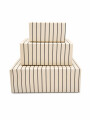 CAJA DECORATIVA RAYAS ESTAMPADO 1