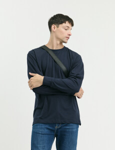 520682 T-SHIRT HARRINGTON LABEL Azul Oscuro