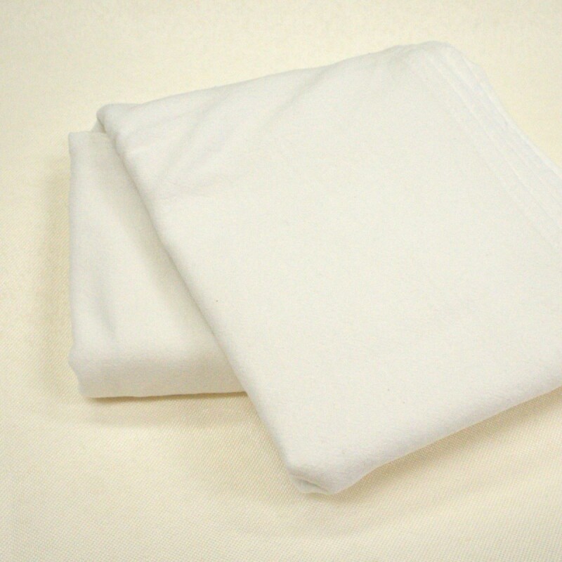 Mantel Tusor Cuadrado blanco
