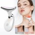 Masajeador Facial y Cuello Térmico 3 LED Blanco