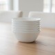 Bowl semi cuadrado 350ml Opalina BLANCO
