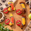 Juguete para Mascota Salchica Diseño Variado Juguete para Mascota Salchica Diseño Variado
