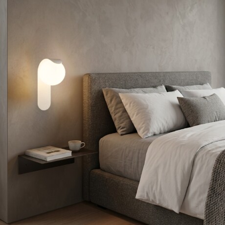 ARTEFACTO DECORATIVO DE PARED CRUX Luminaria De Pared Crux Blanco