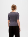 Remera Wenos Gris Oscuro