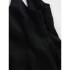 SL PEPLUM TOP BLACK