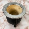 Mate camionero artesanal forrado en cuero N/a