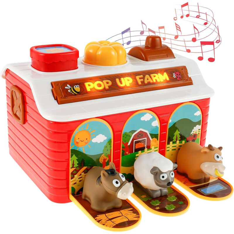 Juguete Didáctico Granja Pop Up Juguete Didáctico Granja Pop Up